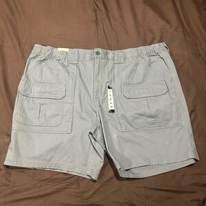 Wrangler Men's Light Gray Cargo Shorts